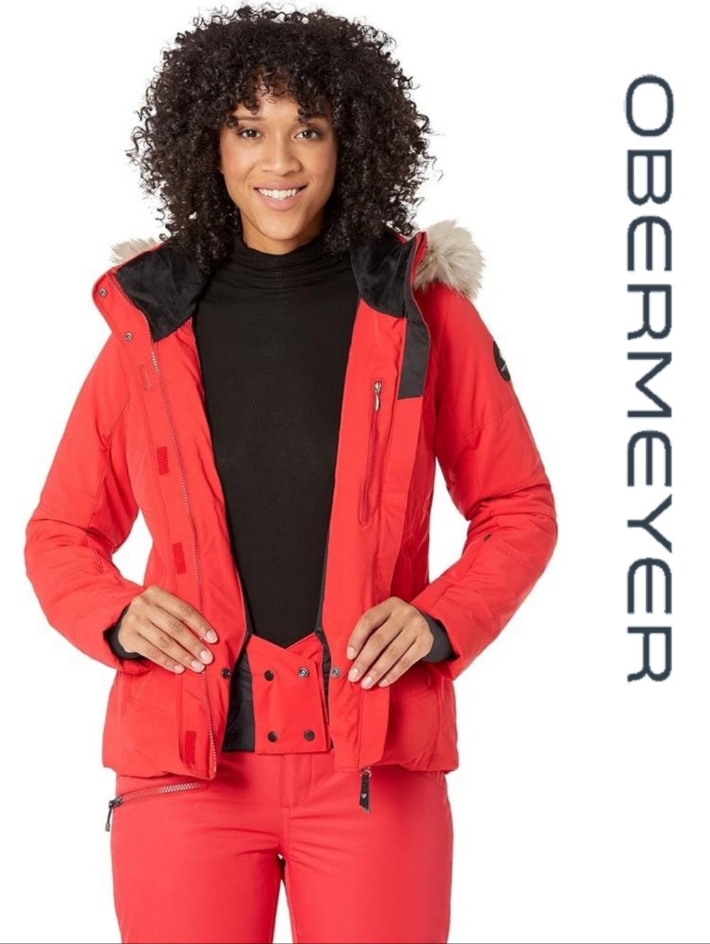 Obermeyer Tuscany Elite Jacket for Women - Size 2- Brakelight